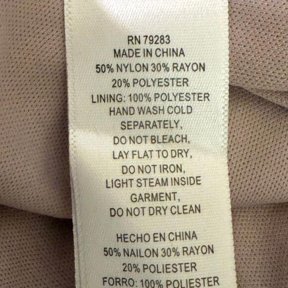 ALEX EVENINGS Plus Size Pink Short Rosette Lace Dress, NWT! Size 20W - Picture 9 of 10